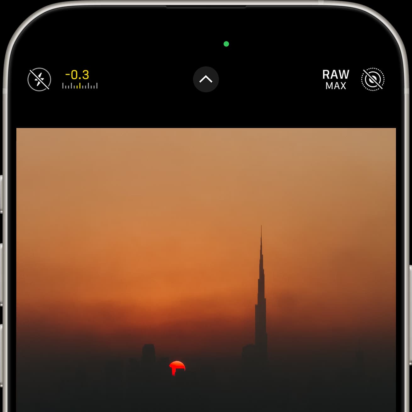 iPhone camera screenshot